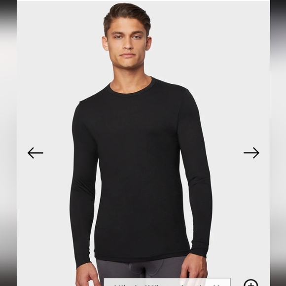 32° DEGREES Heat Medium Weight Base Layer Long Sleeve Crew Neck- M - Picture 3 of 8